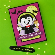 Simon Hurley by Spellbinders Dies - Halloween Hugs / Drac